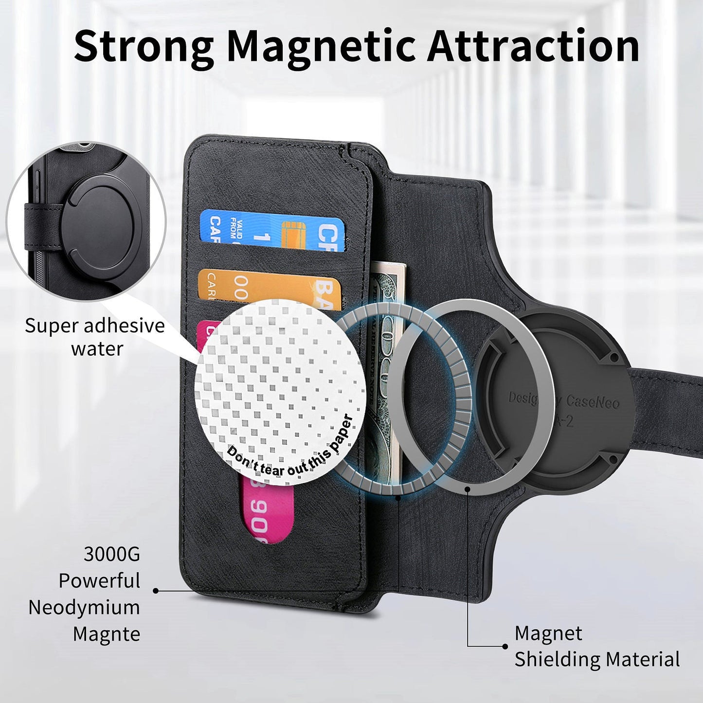 Abnehmbare Magsafe 2-in-1-Handyhülle/Detachable Magsafe 2-in-1 phone case
