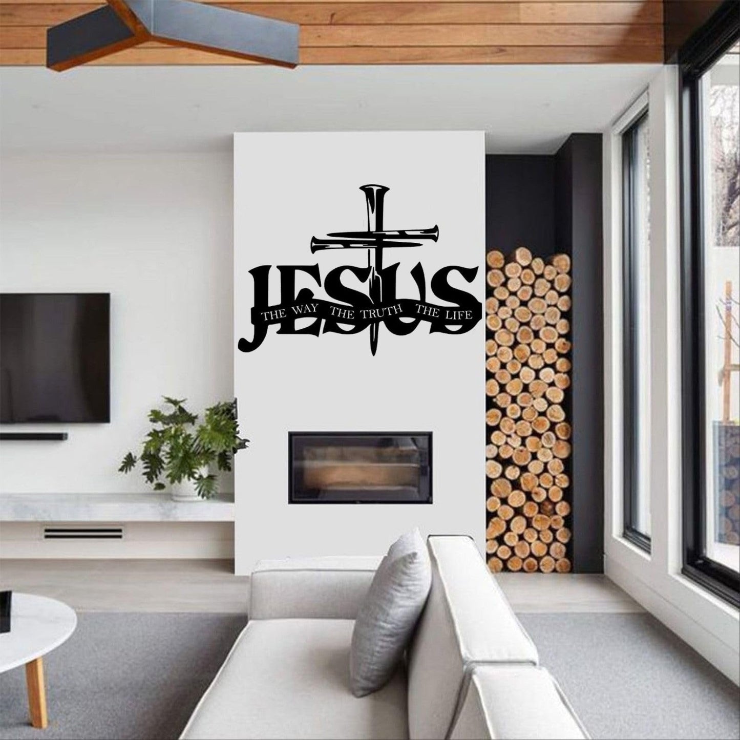 (đSista dagen 49% rabatt)đ„Jesus och kors-designad vĂ€ggkonst- âBegrĂ€nsad handgjord serie