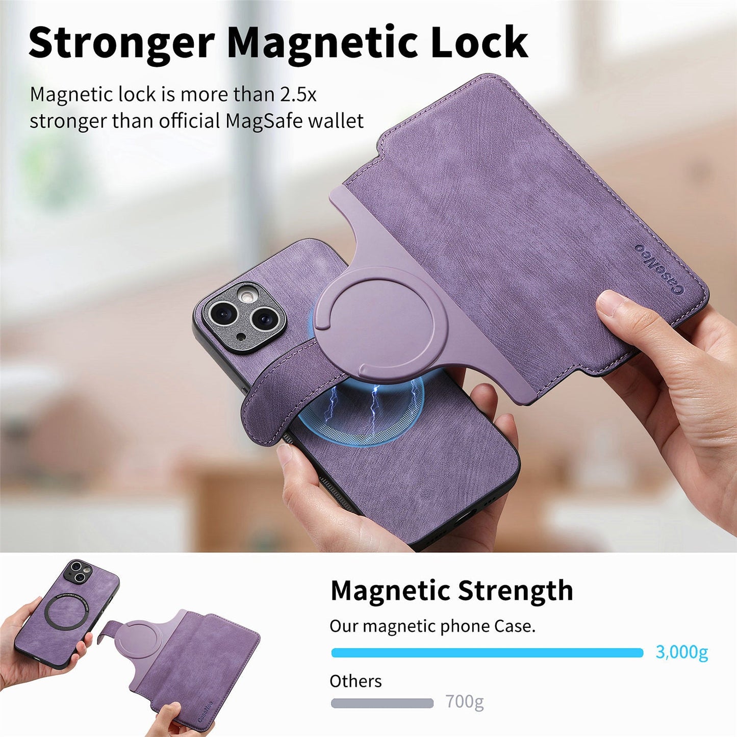 Abnehmbare Magsafe 2-in-1-Handyhülle/Detachable Magsafe 2-in-1 phone case