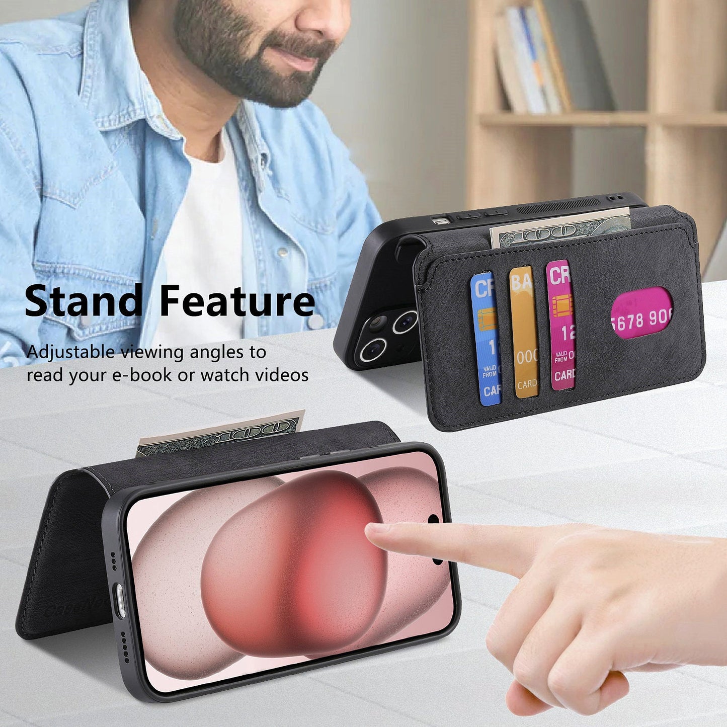Abnehmbare Magsafe 2-in-1-Handyhülle/Detachable Magsafe 2-in-1 phone case