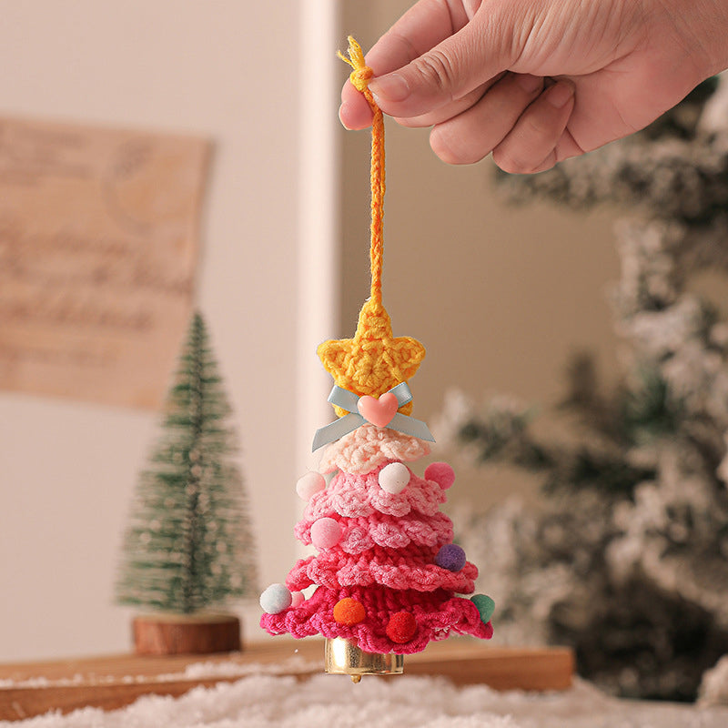 Virka mini julgransprydnad