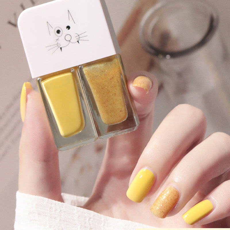 Bake-free nagellack/No-Bake nagellack