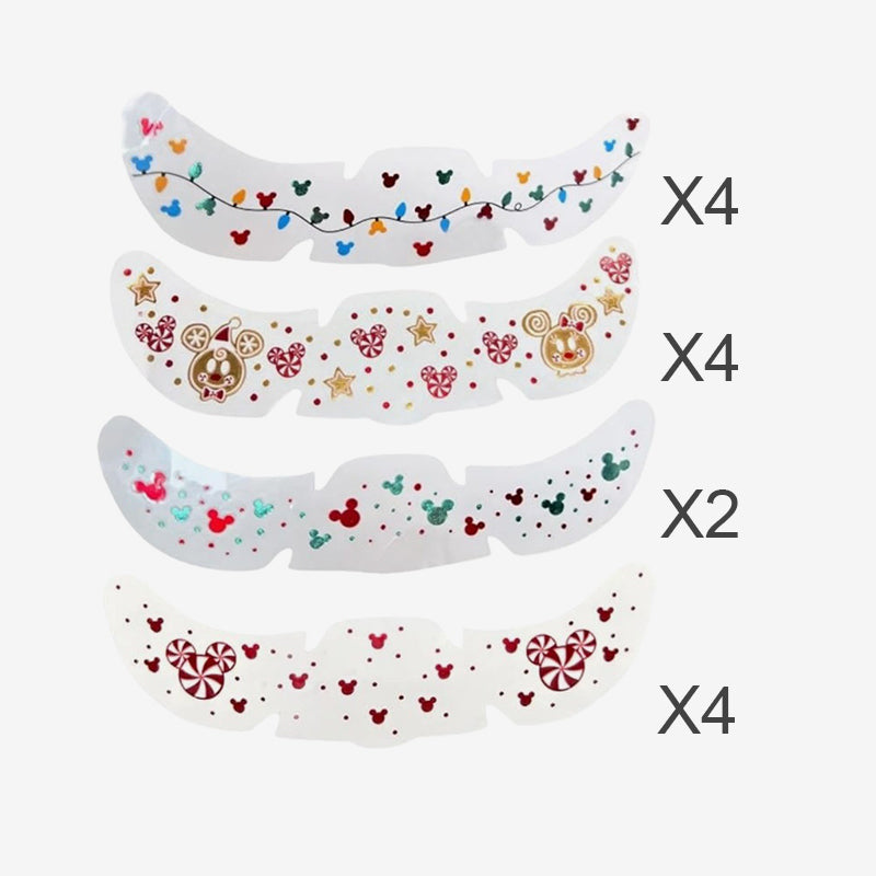 đ
Julglitter-frÀkne-tatueringsklistermÀrke