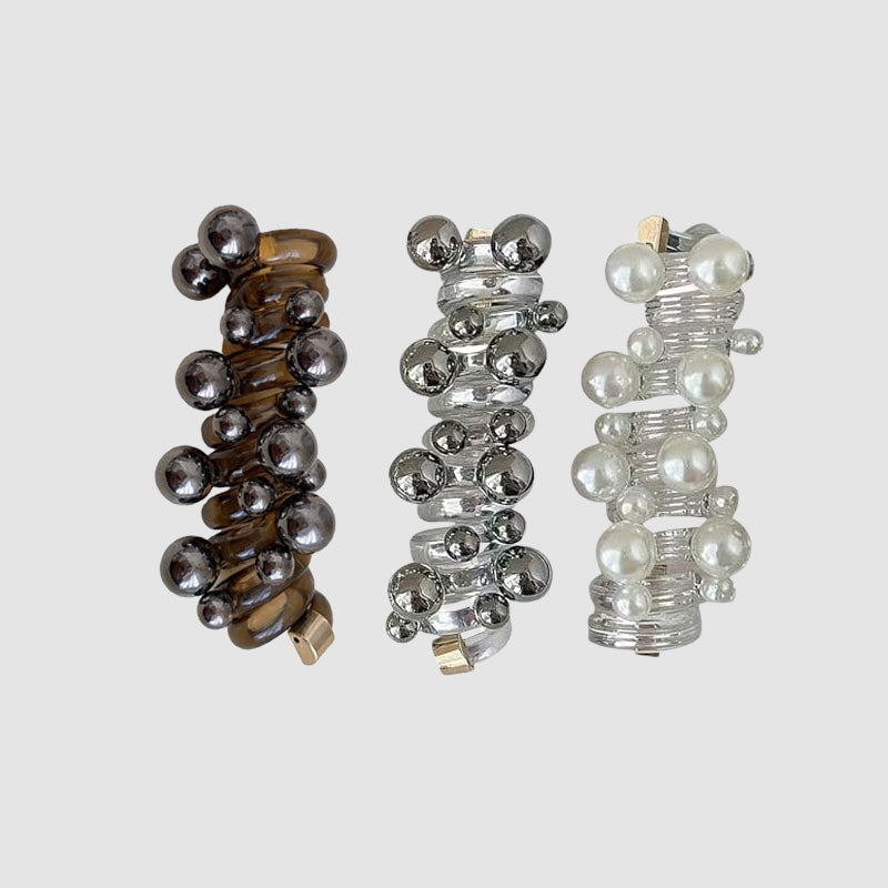 Pärla rak spiral hårband