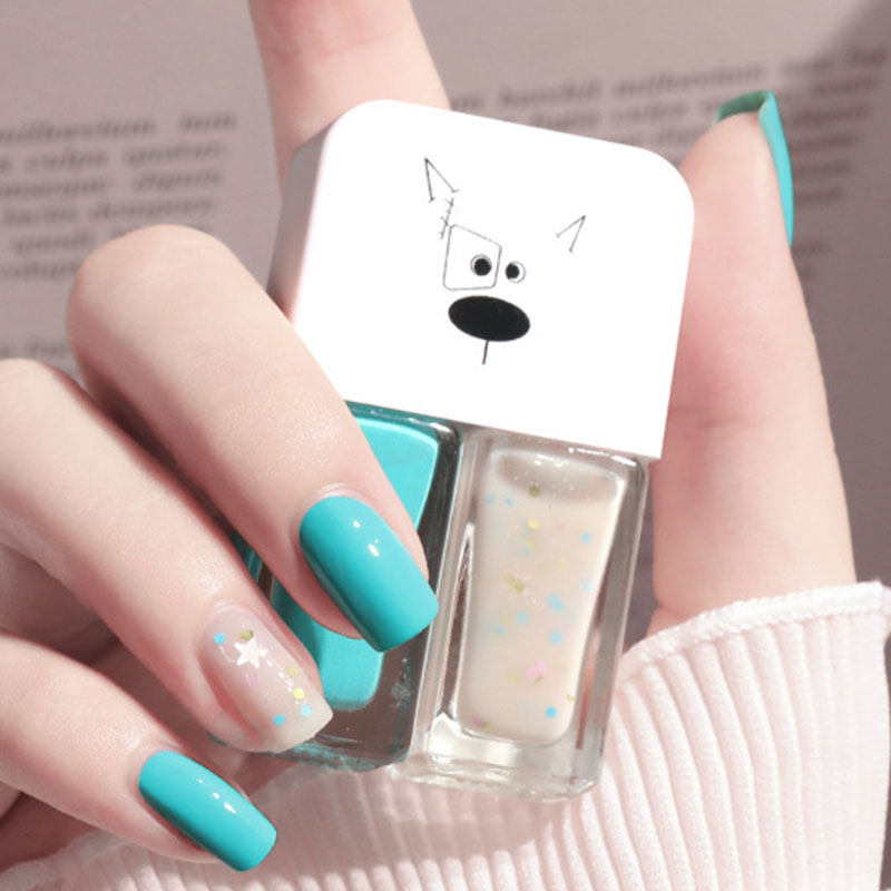 Bake-free nagellack/No-Bake nagellack