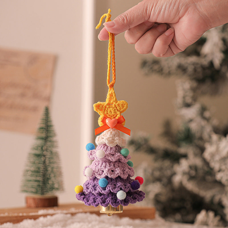 Virka mini julgransprydnad