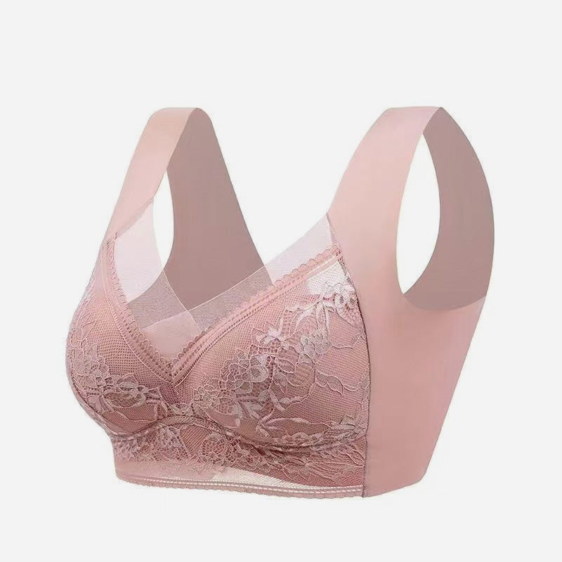 Spets-bh utan bygel đ/Lace Wire-Free Tank Bra
