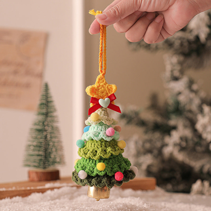 Virka mini julgransprydnad