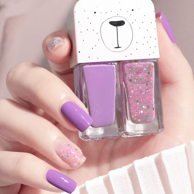 Bake-free nagellack/No-Bake nagellack