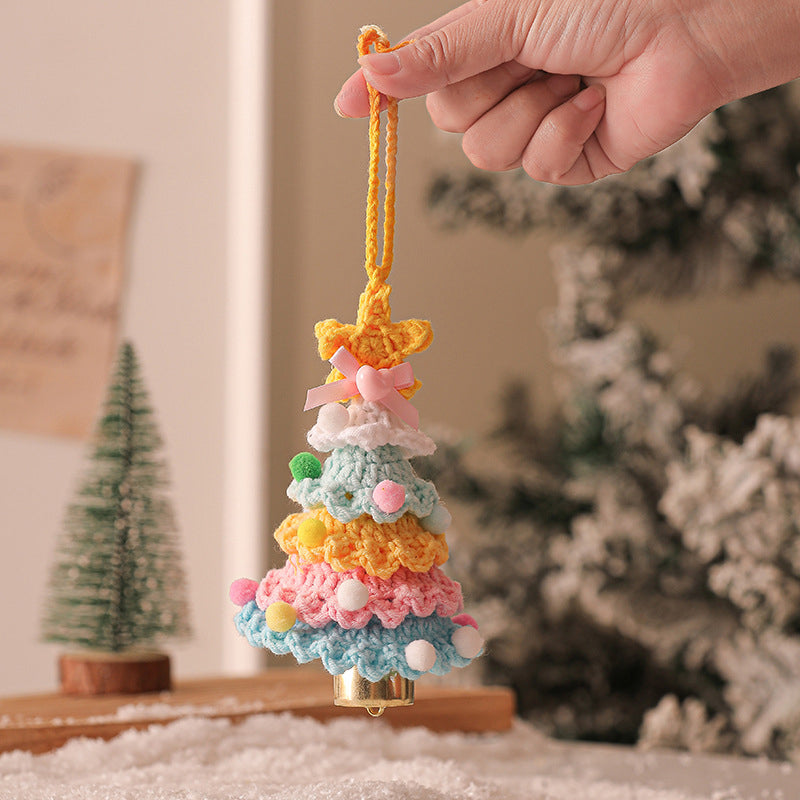 Virka mini julgransprydnad