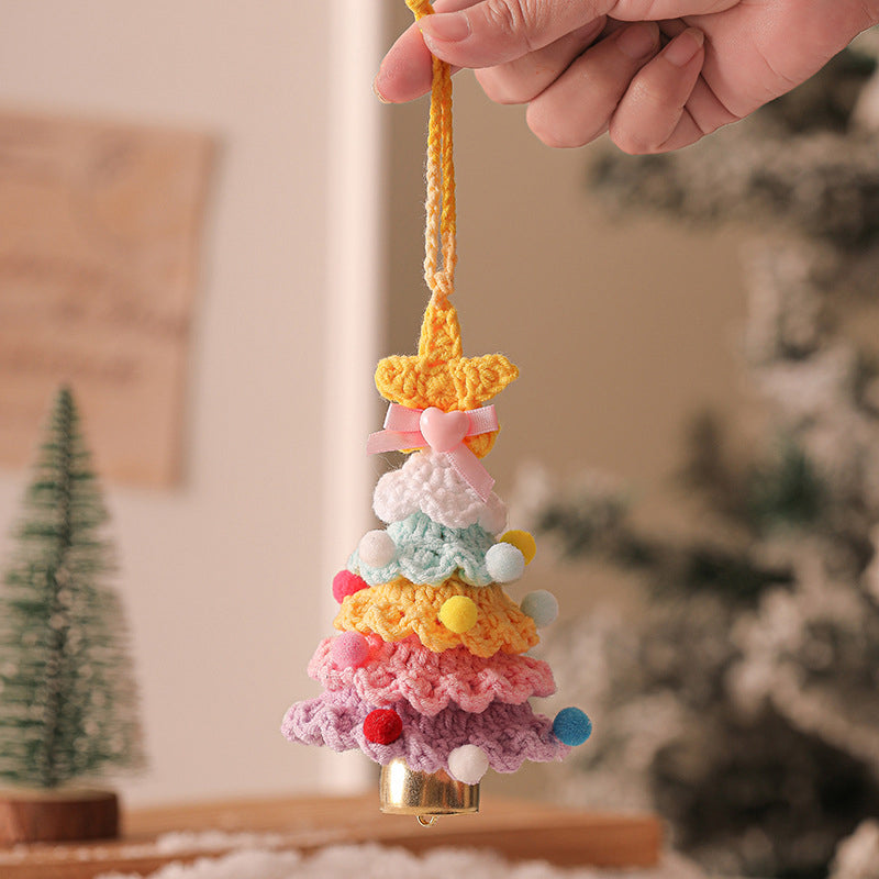 Virka mini julgransprydnad