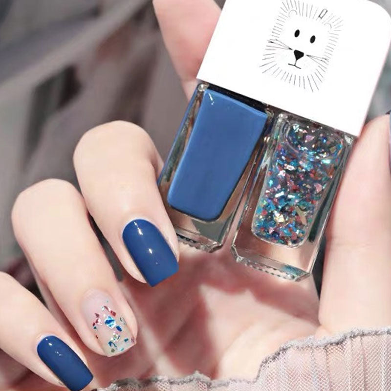Bake-free nagellack/No-Bake nagellack