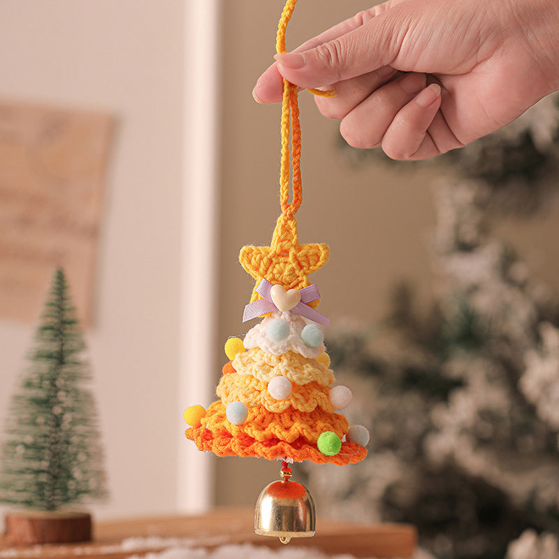 Virka mini julgransprydnad