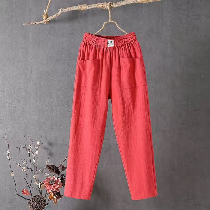 Lockere Damenhose/lösa byxor för kvinnor