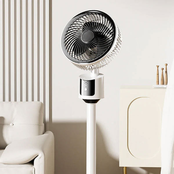 ❄️🔥USB-driven, tyst, energibesparande piedestalfläkt med luftflöde🍃