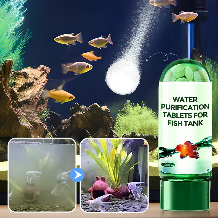 💥Het rea 50% RABATT♻️💧Kraftfull vattenreningstablett för akvarium