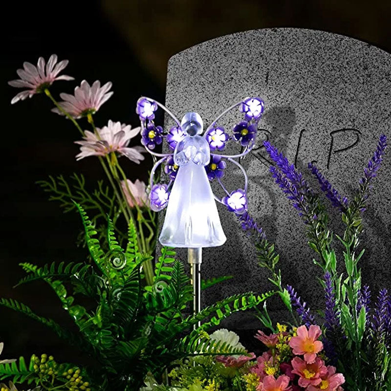 【SISTA DAGEN -40% RABATT】Vattentät 👼 Solar Angel-lampor