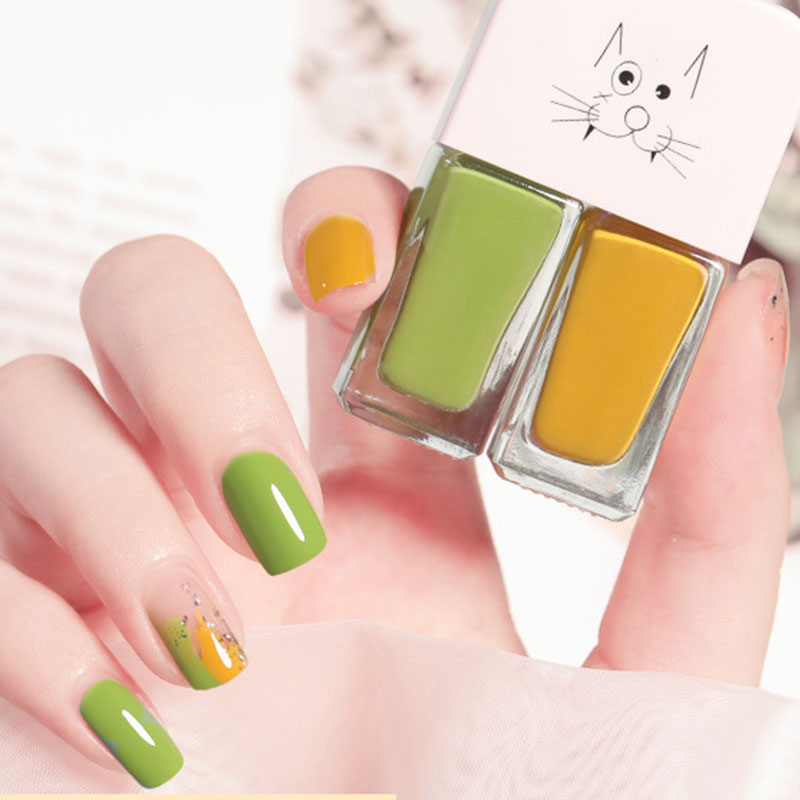 Bake-free nagellack/No-Bake nagellack