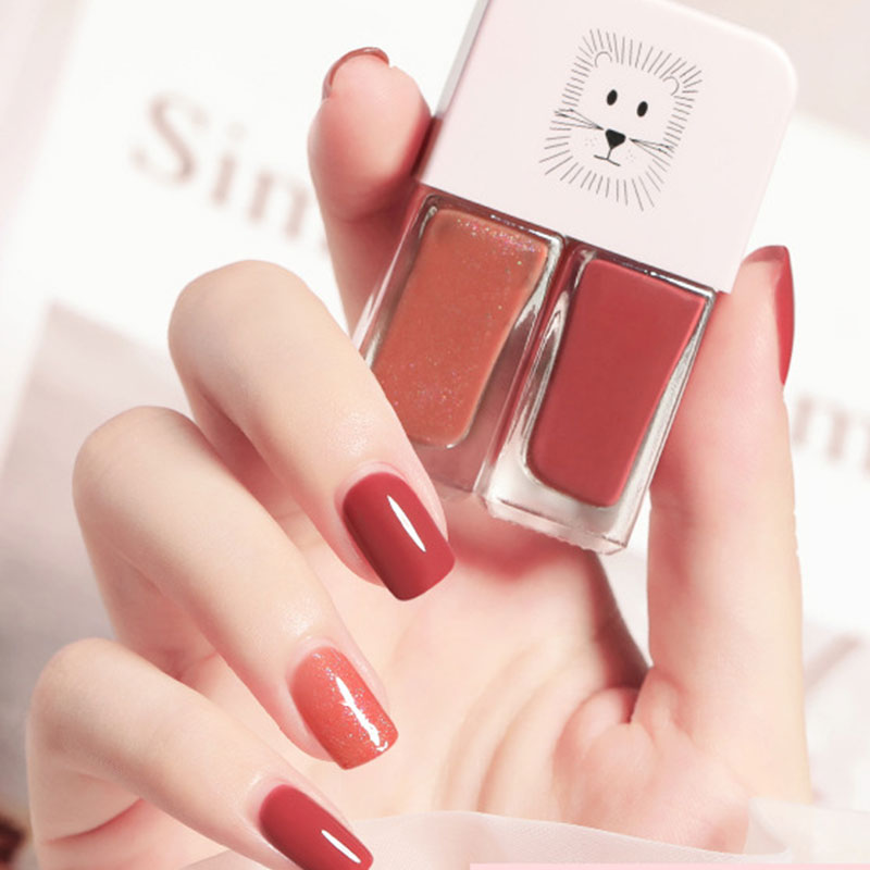 Bake-free nagellack/No-Bake nagellack