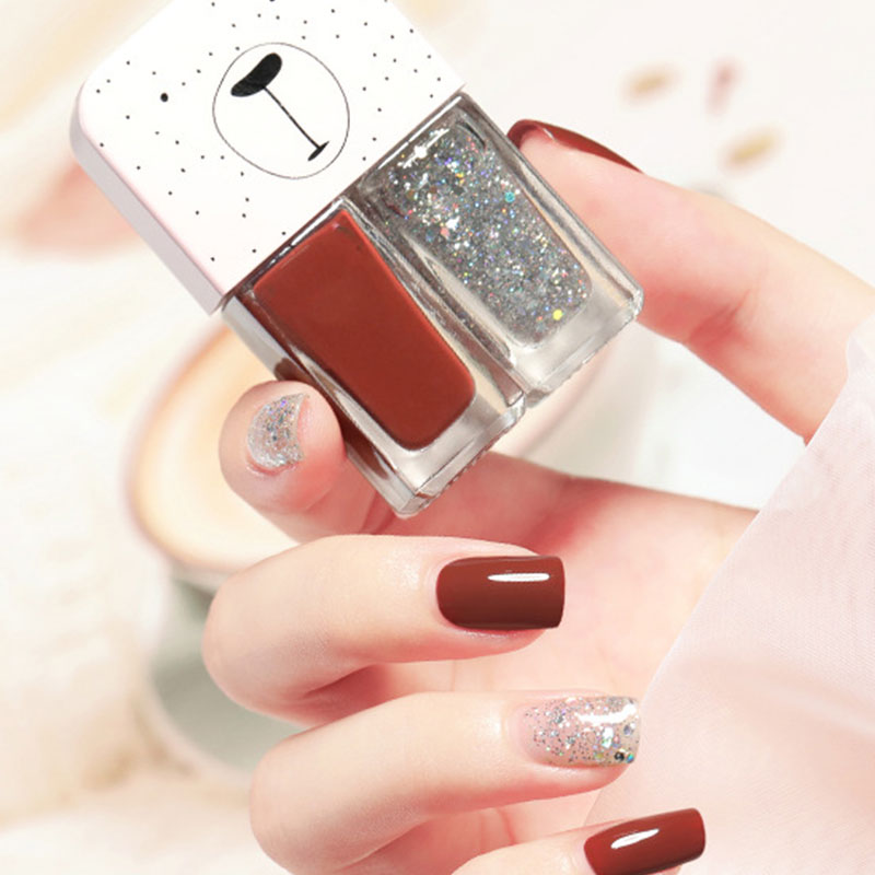 Bake-free nagellack/No-Bake nagellack