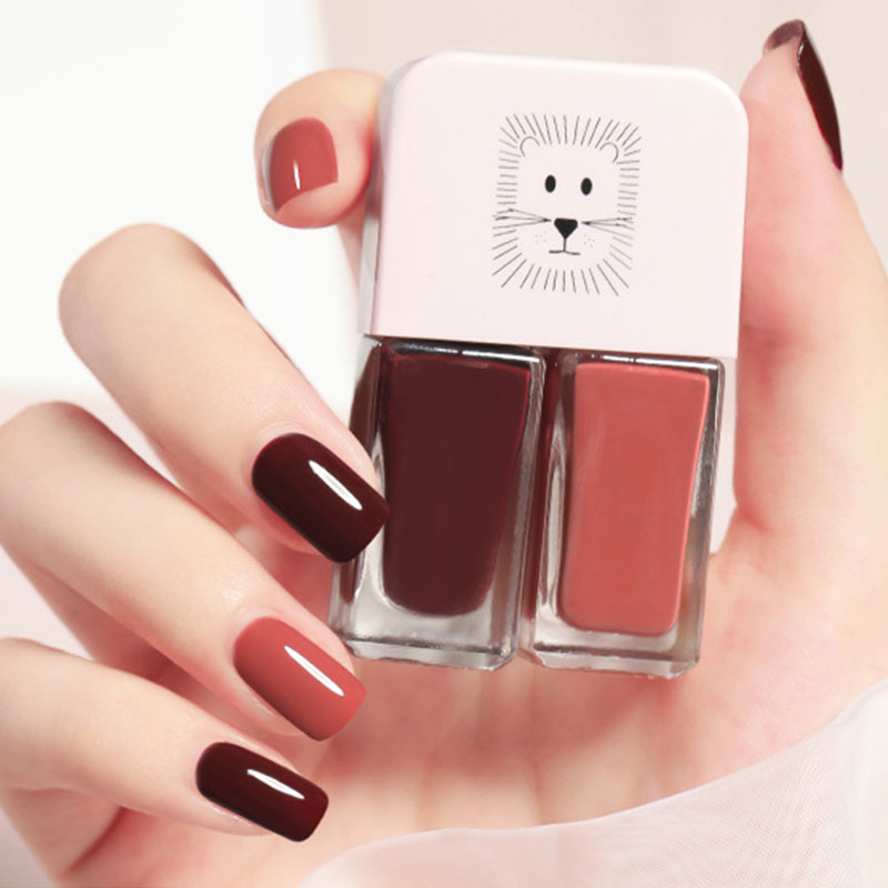 Bake-free nagellack/No-Bake nagellack