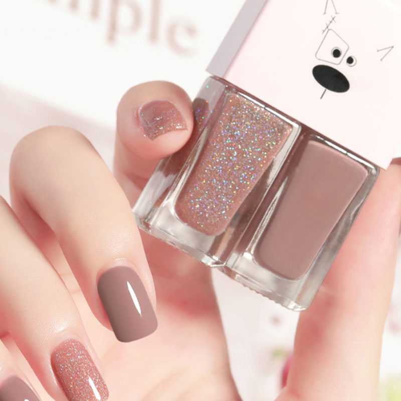 Bake-free nagellack/No-Bake nagellack