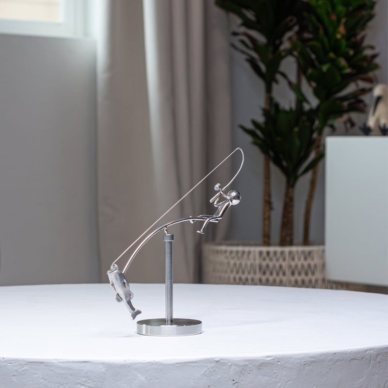Kreativa Balanserade Fiskemodell Ornamen
