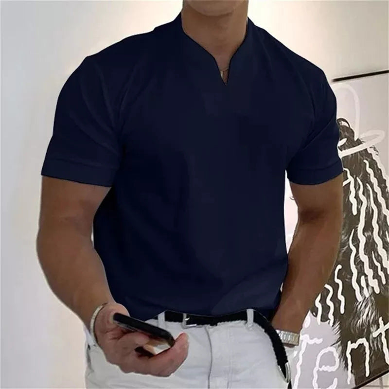 Kortärmad fitness-T-shirt från Gentleman Business för män