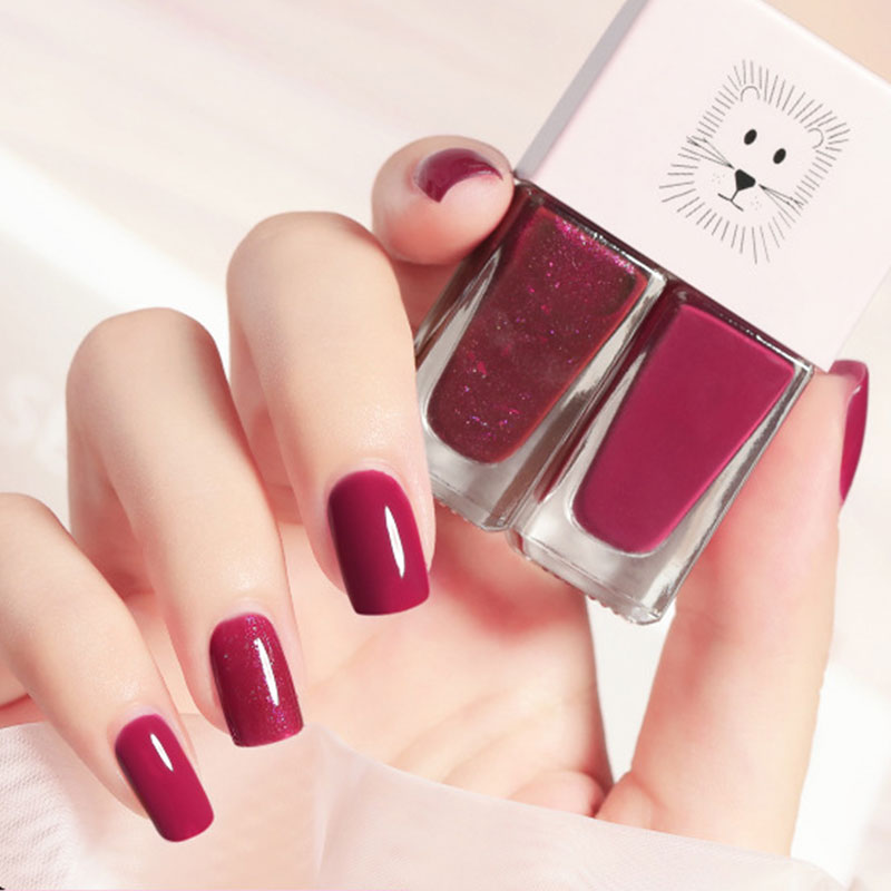 Bake-free nagellack/No-Bake nagellack