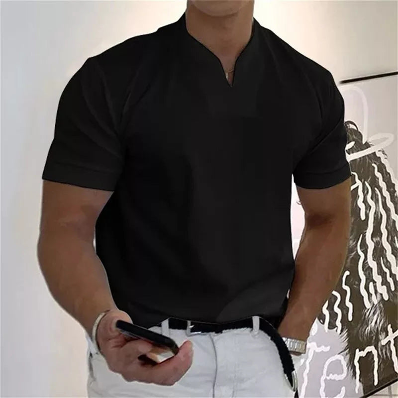 Kortärmad fitness-T-shirt från Gentleman Business för män