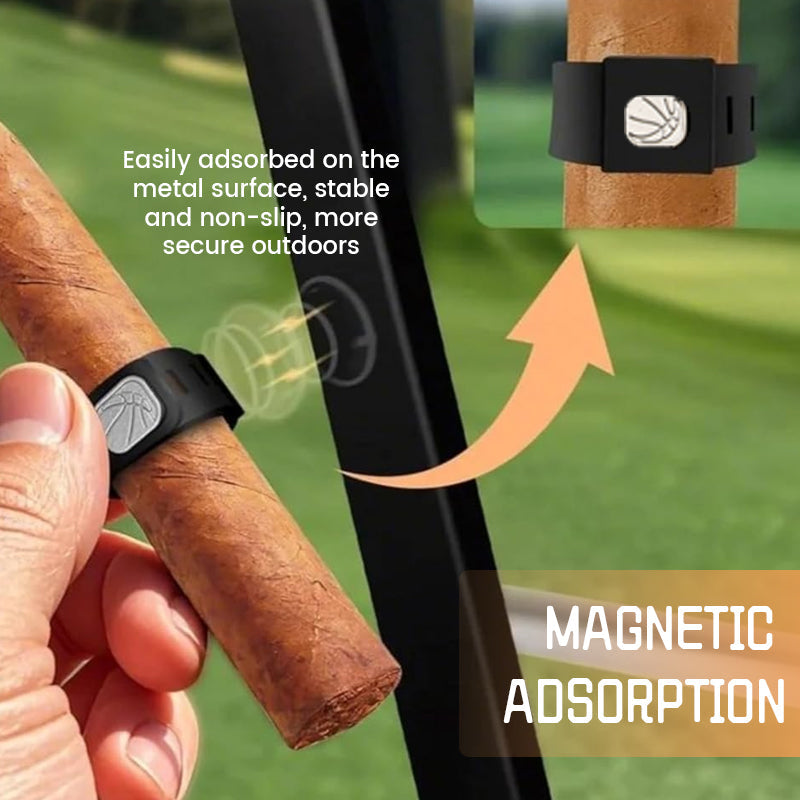 Bekväm magnetisk cigarrfodralhållare