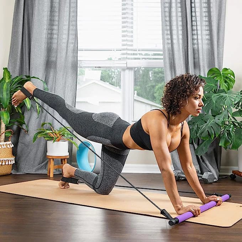 đ§ââïžđ„°Pilates Shaping Bar - Hemligheten bakom en perfekt kropp--đ„Varm försĂ€ljningđ„/Pilatesbar multifunktionell fitnessbar