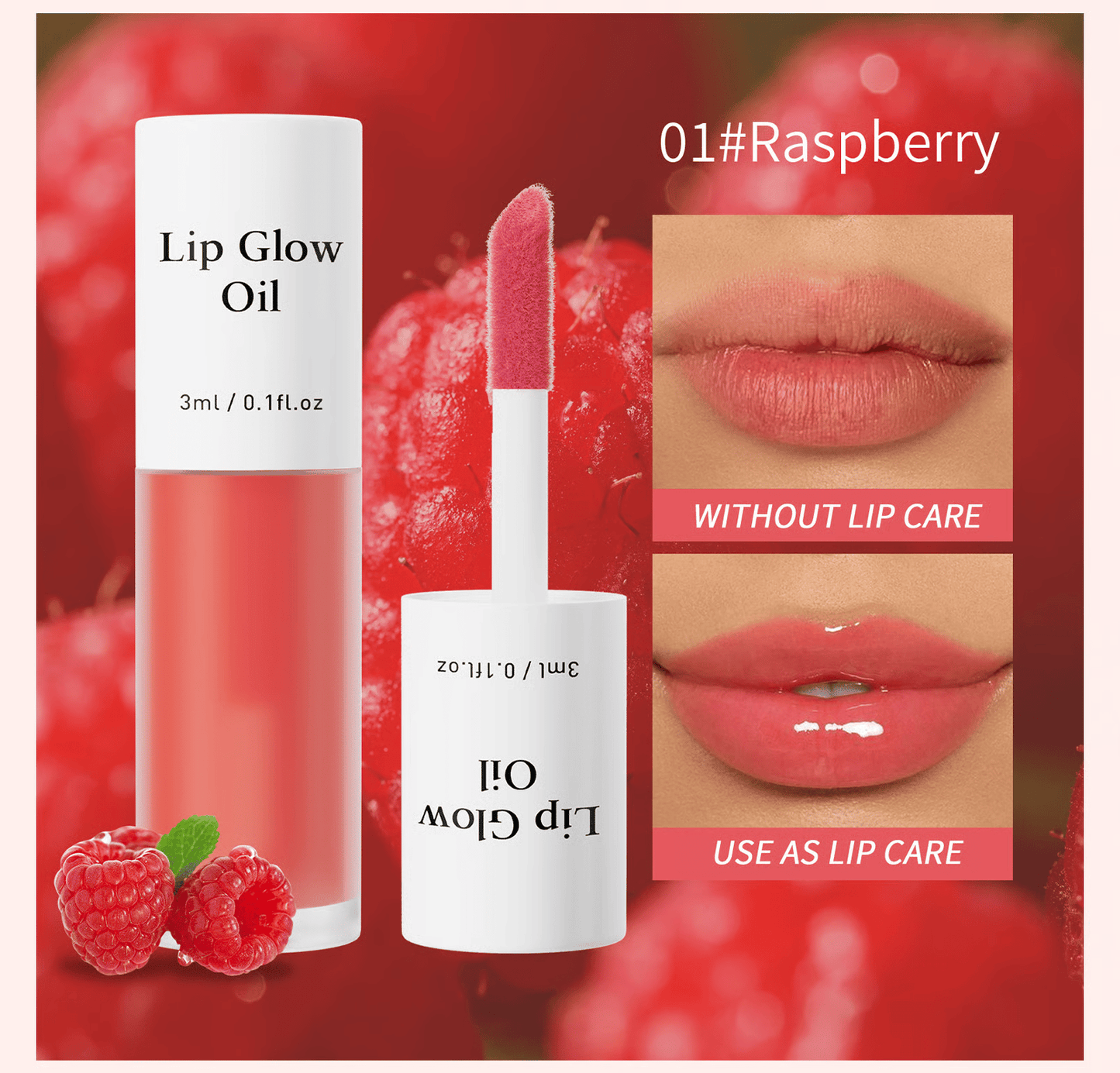 Köp en, få en gratis! 💋 Perfect lips✨ Tonat läppbalsam - För fylliga, återfuktade läppar med en naturlig lyster! 💖