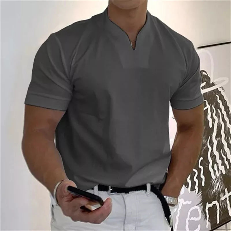 Kortärmad fitness-T-shirt från Gentleman Business för män