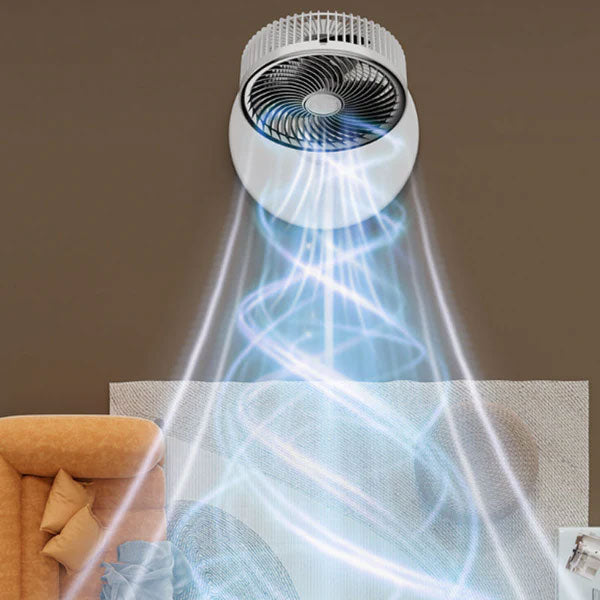 ❄️🔥USB-driven, tyst, energibesparande piedestalfläkt med luftflöde🍃