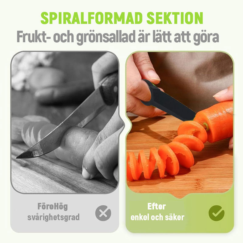 Spiralformad blomkrulle för grönsaker🥗