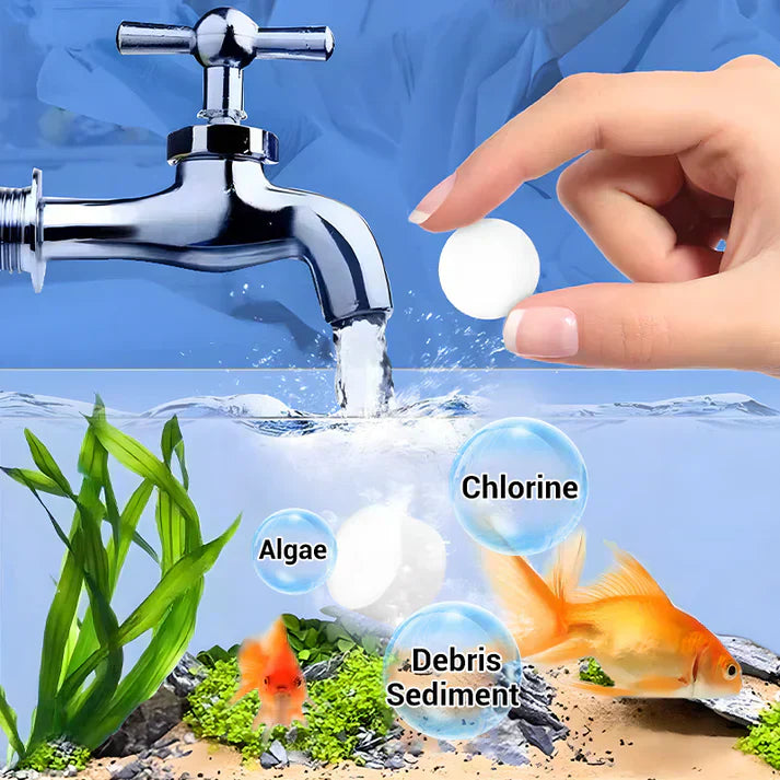 💥Het rea 50% RABATT♻️💧Kraftfull vattenreningstablett för akvarium