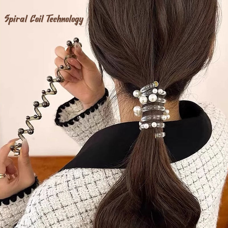 Pärla rak spiral hårband