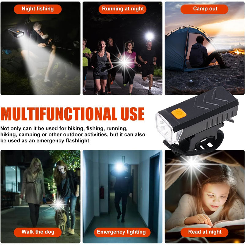 Multifunktionell, bärbar och praktisk ficklampa(köp 1 få 1 gratis,2 pcs)