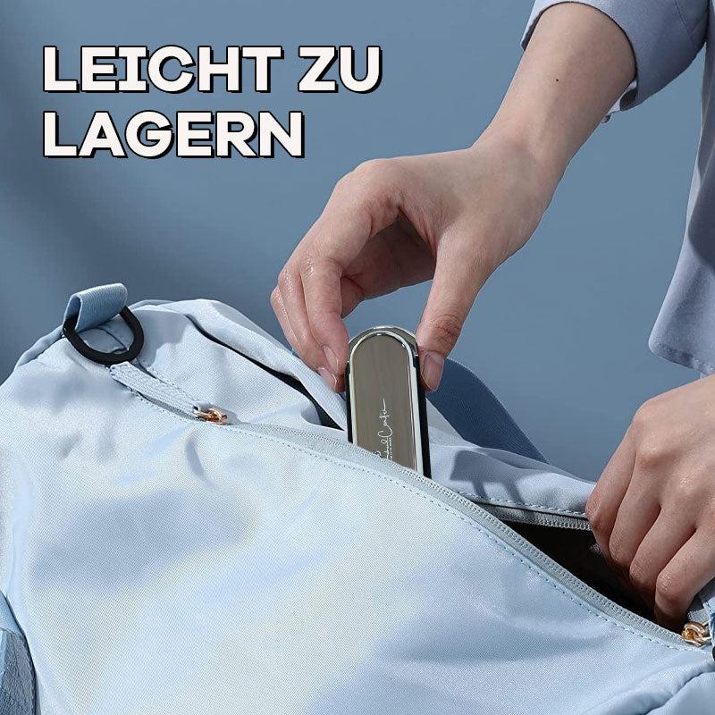 đ€©Kleiner Kamm, tragbarer Mini-Klapp-Airbag-Kamm mit Spiegel/đ€©Liten kam, bĂ€rbar minifĂ€llbar airbagkam med spegel
