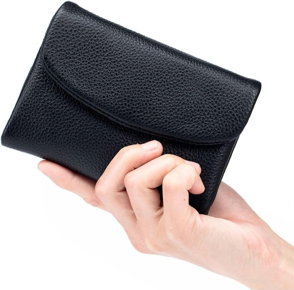 ⏰Unisex myntväska i rfid-kvalitet i kohud🔥