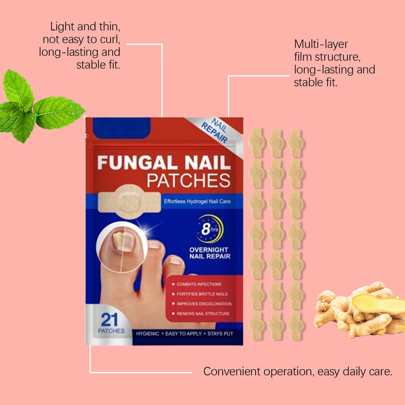 Nagelsvampsplåster - snabbverkande, lättanvänd nagelvårdsbehandling