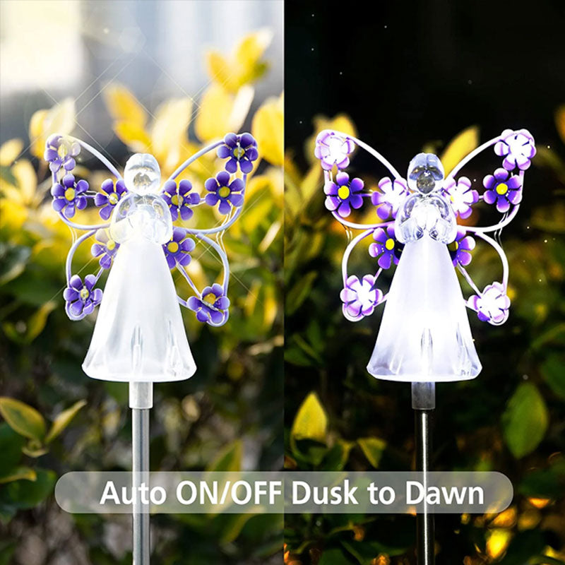 【SISTA DAGEN -40% RABATT】Vattentät 👼 Solar Angel-lampor