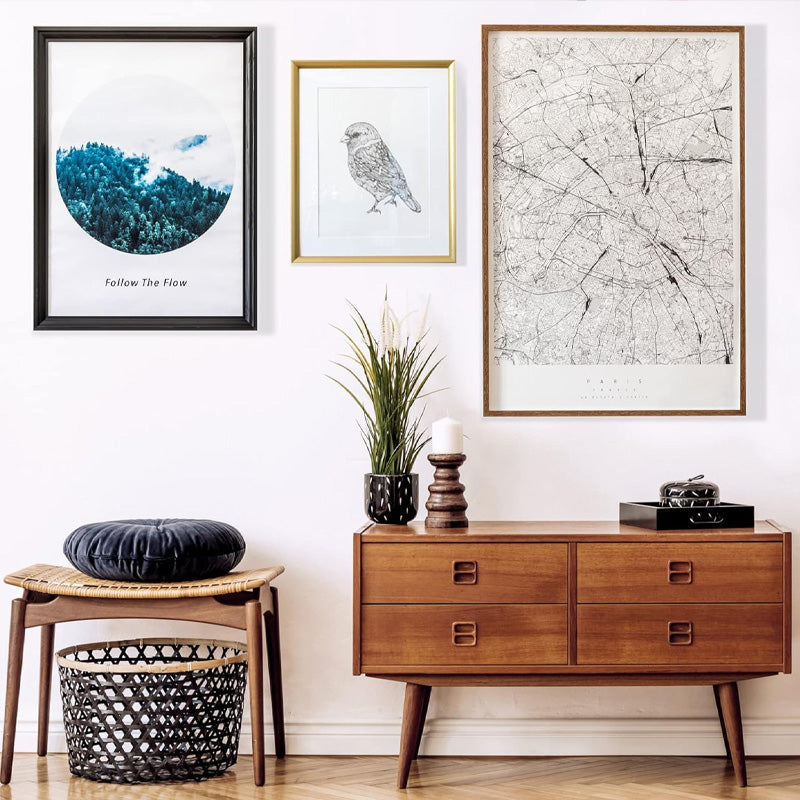 Sömlös kardborrekrok för vägg