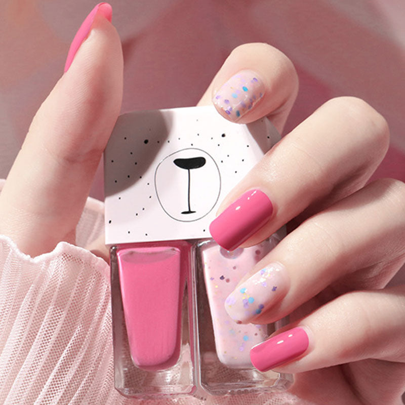 Bake-free nagellack/No-Bake nagellack