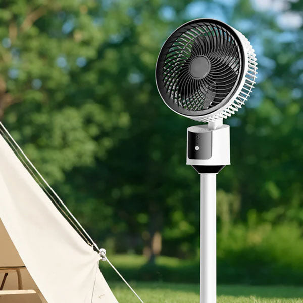 ❄️🔥USB-driven, tyst, energibesparande piedestalfläkt med luftflöde🍃