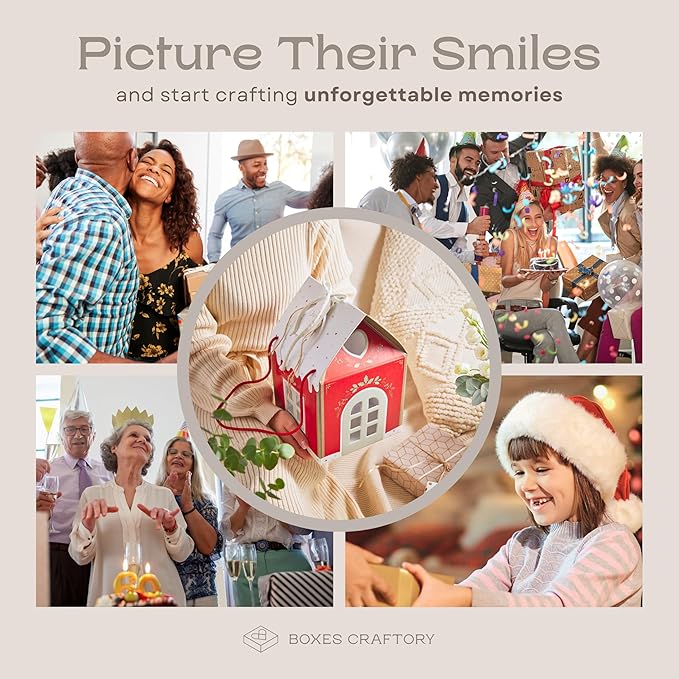 Förtrollad julstuga Presentask