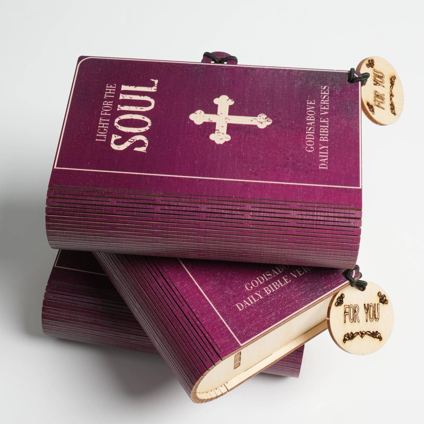 ✝️Handgjord trälåda med bibelverser - Dagliga bibelverser (🎁 En påminnelse om Guds ord💖)