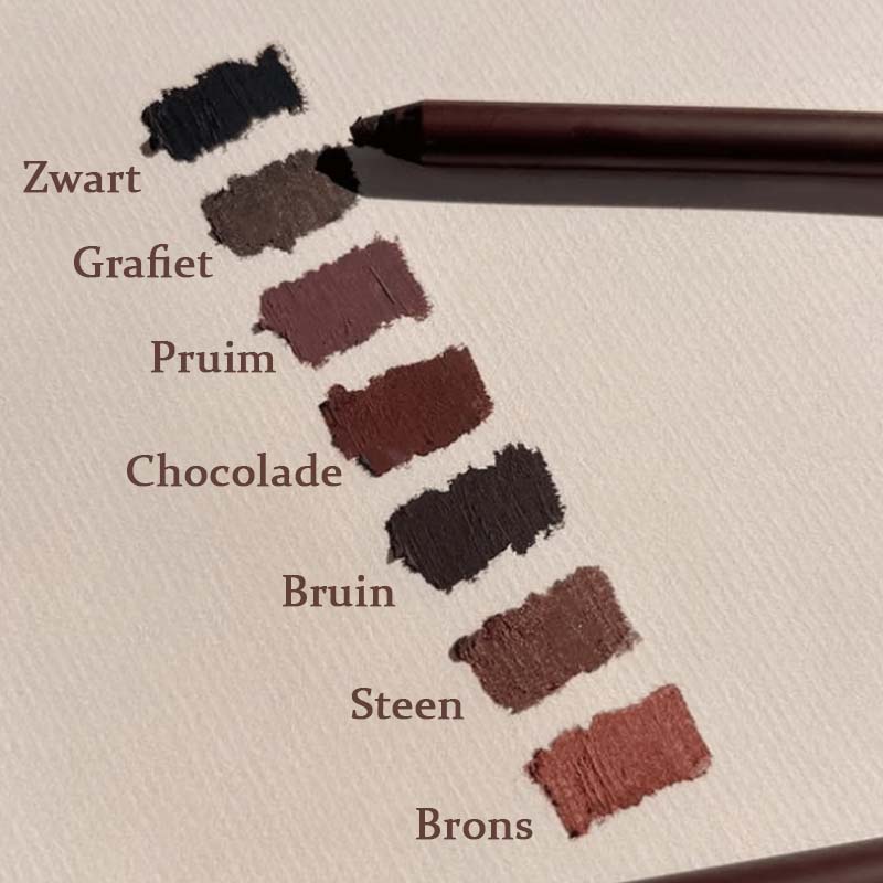 🎁Köp 1, få 1 gratis🔥-🌟24-timmars vattentät eyeliner duo skärpbar ögonpenna💦