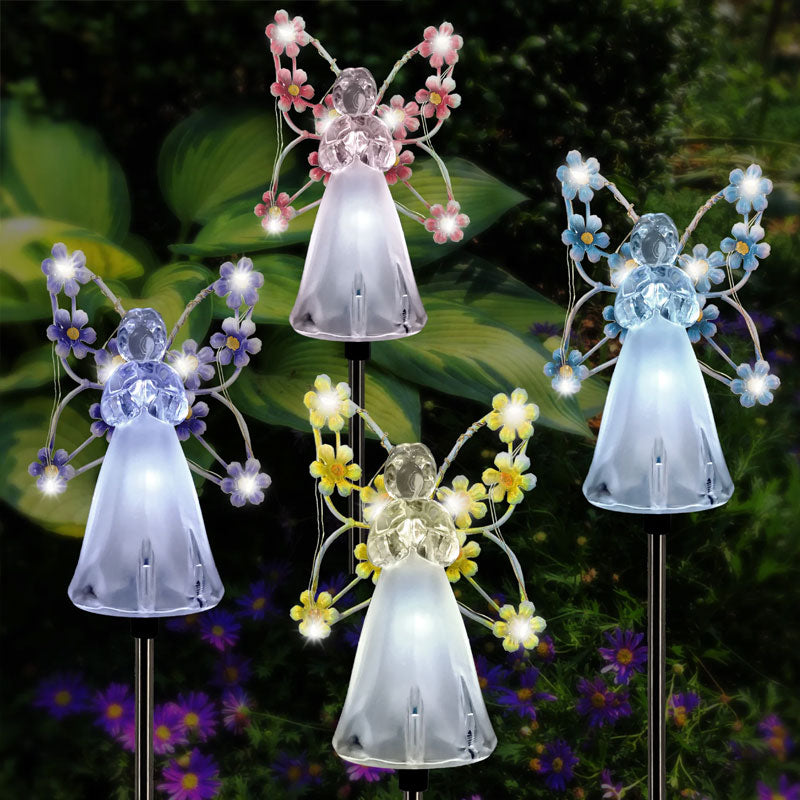 【SISTA DAGEN -40% RABATT】Vattentät 👼 Solar Angel-lampor